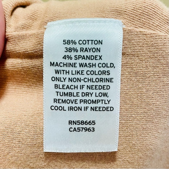 Open Edit Women's Beige Crop Top Large - Picture 5 of 5